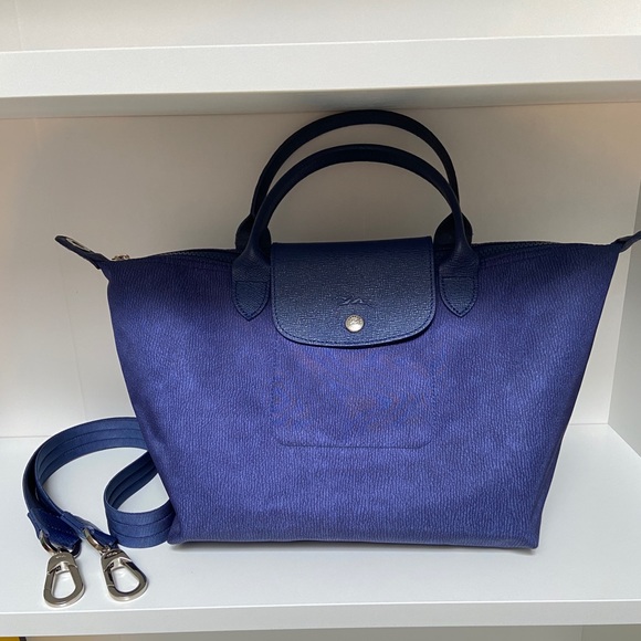 Authentic Longchamp Le Pliage Neo Top Handle Crossbody Bag - Picture 1 of 8